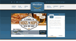 Desktop Screenshot of meridiancentre.com