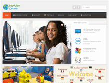 Tablet Screenshot of meridiancentre.org